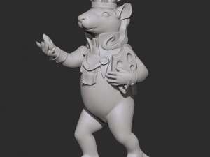 mouse king 3D Print Model