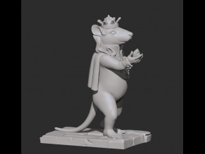 mouse king 3D Print Model