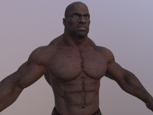 bodybuilder man Model 3D
