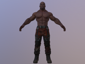 bodybuilder man Modelo 3D