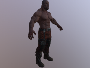 bodybuilder man Modelo 3D