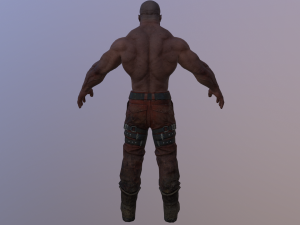 bodybuilder man Modelo 3D
