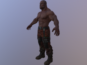 bodybuilder man Modelo 3D
