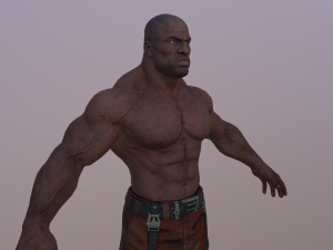 bodybuilder man Modelo 3D