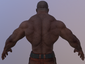 bodybuilder man Modelo 3D
