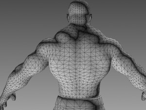 bodybuilder man Modelo 3D