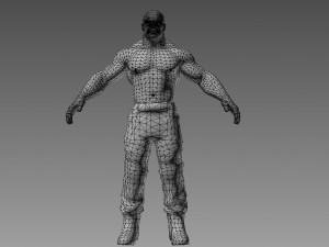 bodybuilder man Modelo 3D