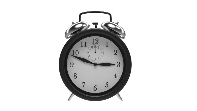 alarm clock 3D Model .c4d .max .obj .3ds .fbx .stl .blend