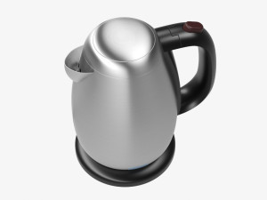 electric kettle 3D 模型