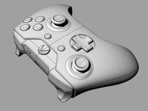 게임패드 3D 모델