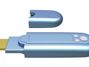 usb flash drive 3D Model