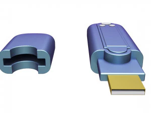 usb flash drive 3D Model