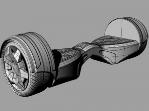 balance car 3D 모델