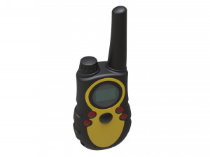 walkie talkie 3Dモデル