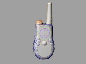 walkie talkie 3D Model