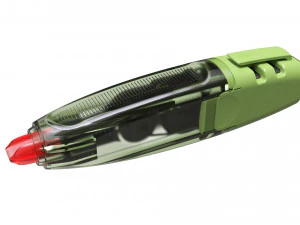 수정테이프 3D 모델