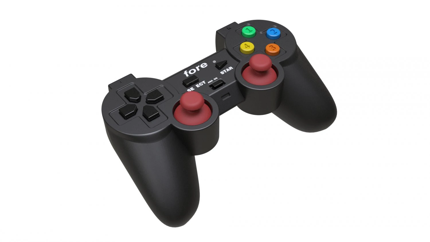 gamepad 3D Model .c4d .max .obj .3ds .fbx .stl .blend 