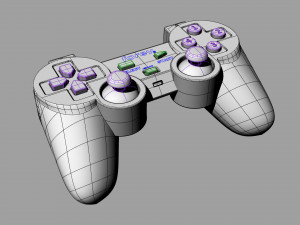 gamepad 3Dモデル