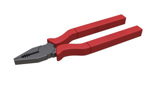 pliers 3D Model .c4d .max .obj .3ds .fbx .stl .blend 