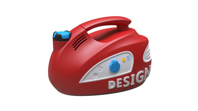 portable generator 3D Model .c4d .max .obj .3ds .fbx .stl .blend 