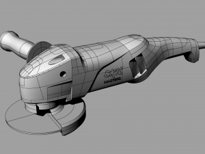 sander Modelo 3D