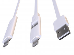 usb cable 3D 模型