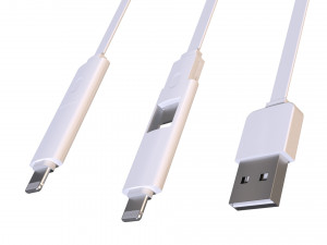 usb cable 3D 模型