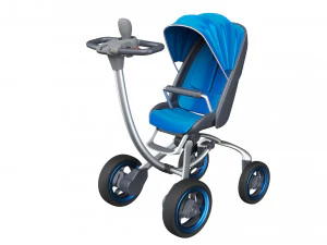 baby stroller 3D Model