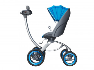 baby stroller 3D Model