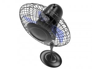 electric fan 3D 模型