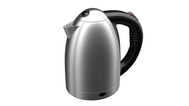 electric kettle Modèle 3D .c4d .max .obj .3ds .fbx .stl .blend 