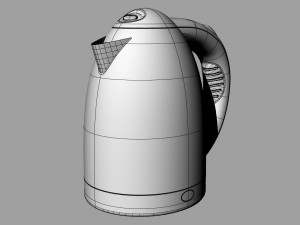 electric kettle Modèle 3D