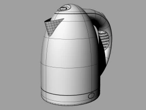 electric kettle 3D Model
