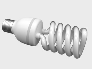 energy saving bulb Model 3D