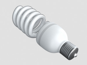 energy saving bulb Model 3D