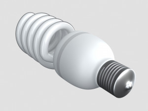 energy saving bulb Model 3D