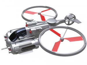 3d drone 3D Model