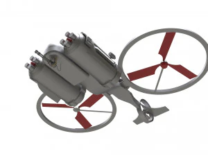 3d drone 3D Model
