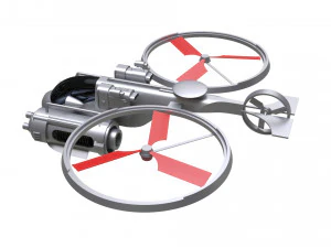3d drone 3D Model