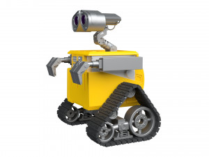 3d robot droid wali Modello 3D