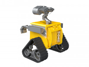3d robot droid wali Modello 3D