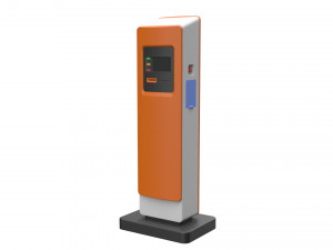 electric vehicle charging station 3Dモデル