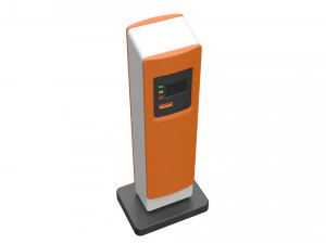 electric vehicle charging station 3D Model