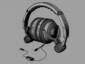 headset 3Dモデル