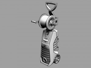 high pressure washer Modèle 3D