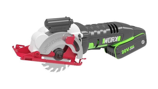 electric saw 3D Model .c4d .max .obj .3ds .fbx .stl .blend 