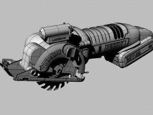 electric saw 3D Model