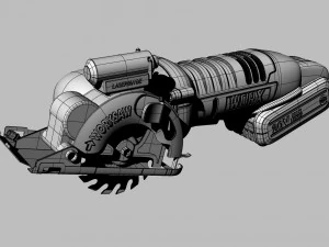 electric saw 3D Model