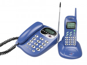 retro telephone Modelo 3D