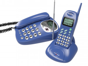 retro telephone 3D Model